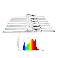 8 bars 600w 640W led bar grow light hydroponic lighting systems high power plant led grow light factory